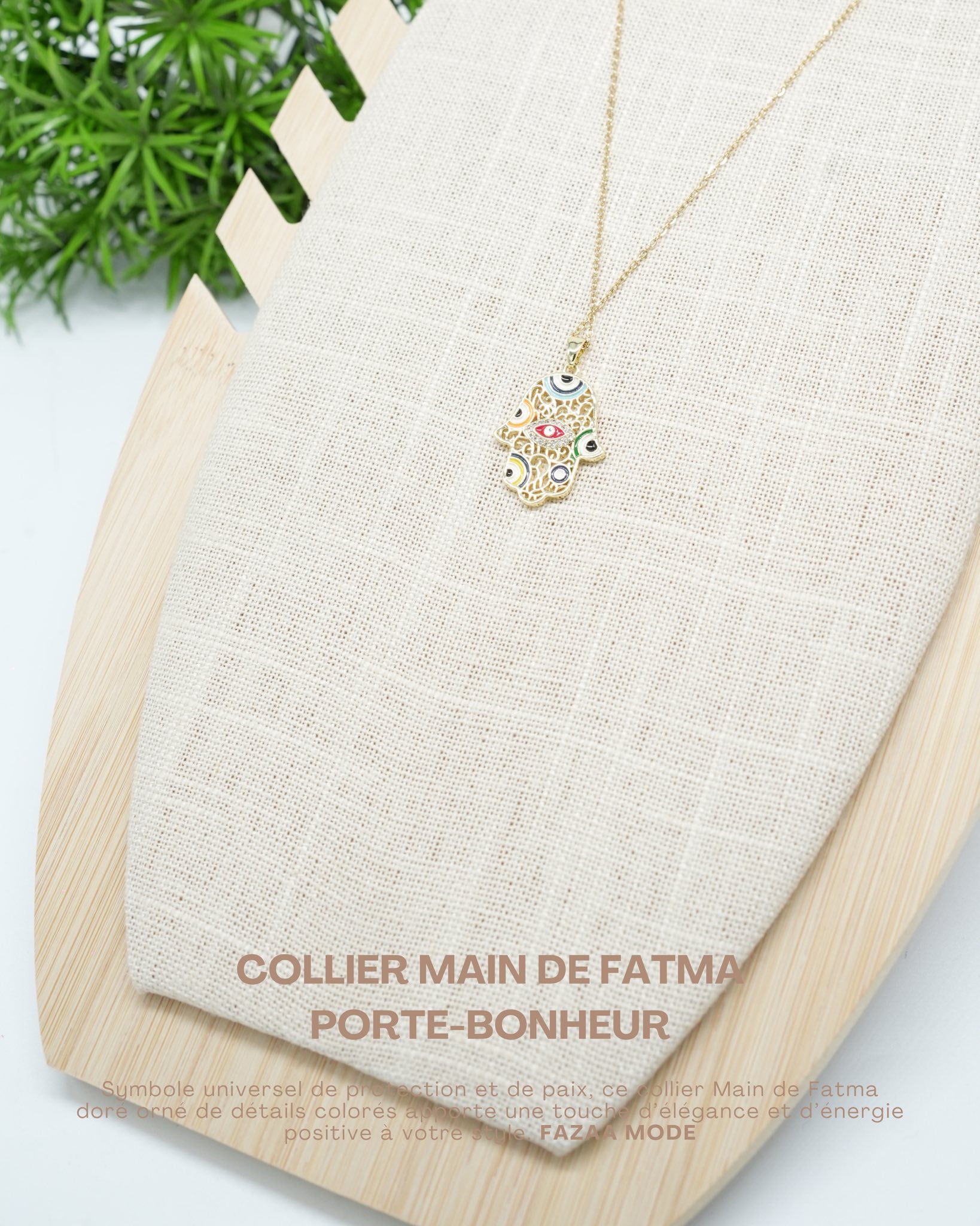 Collier main de Fatima