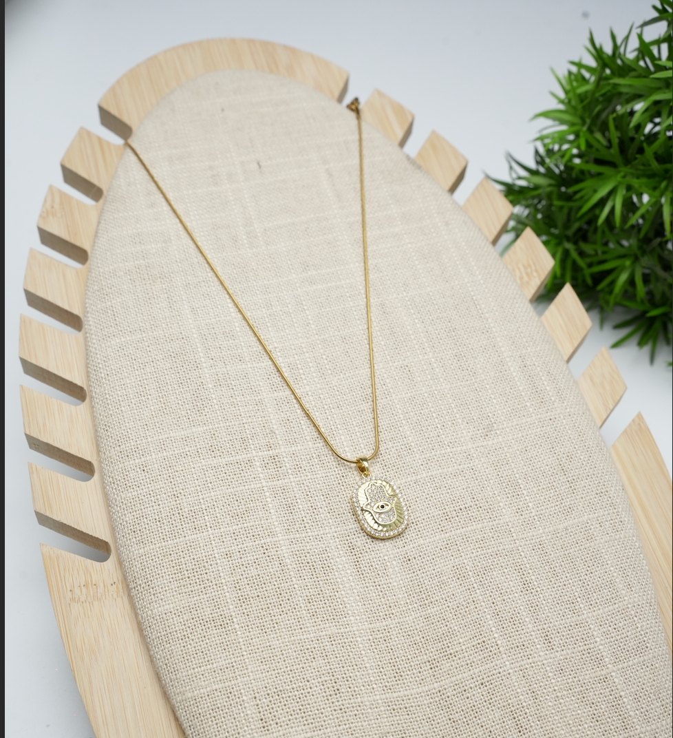 Collier inoxydable - Main Fatima