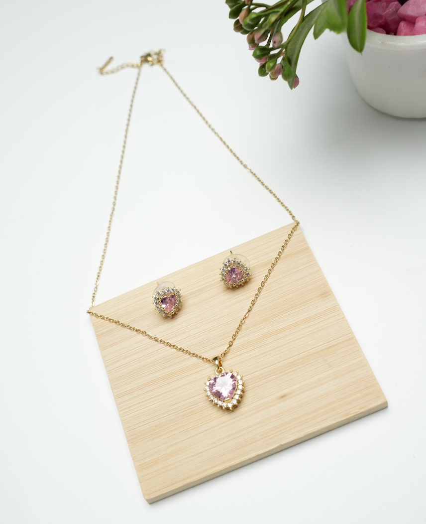 Pack Romance – Collier et Boucles d’Oreilles