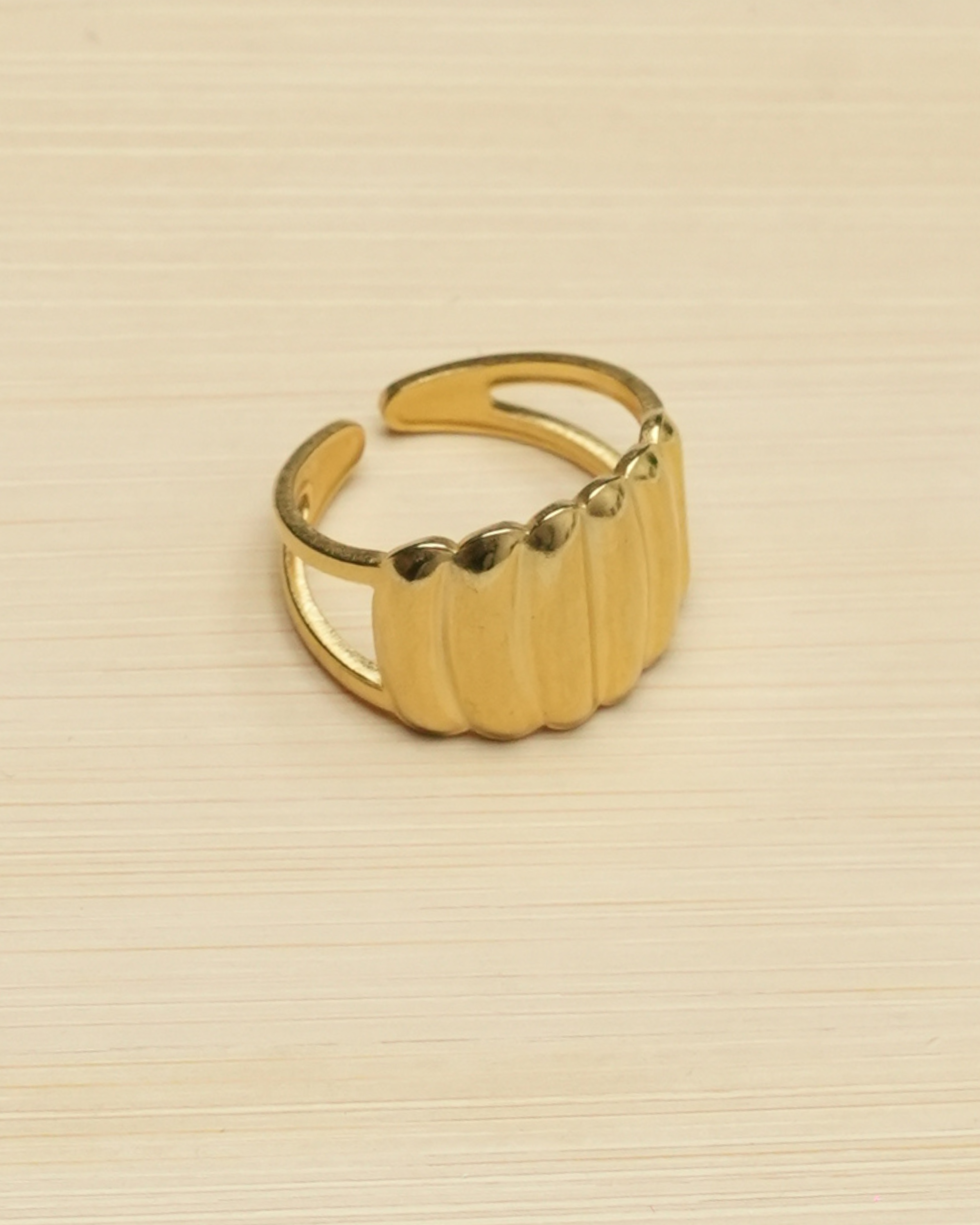bagues inoxydable- baguette ring