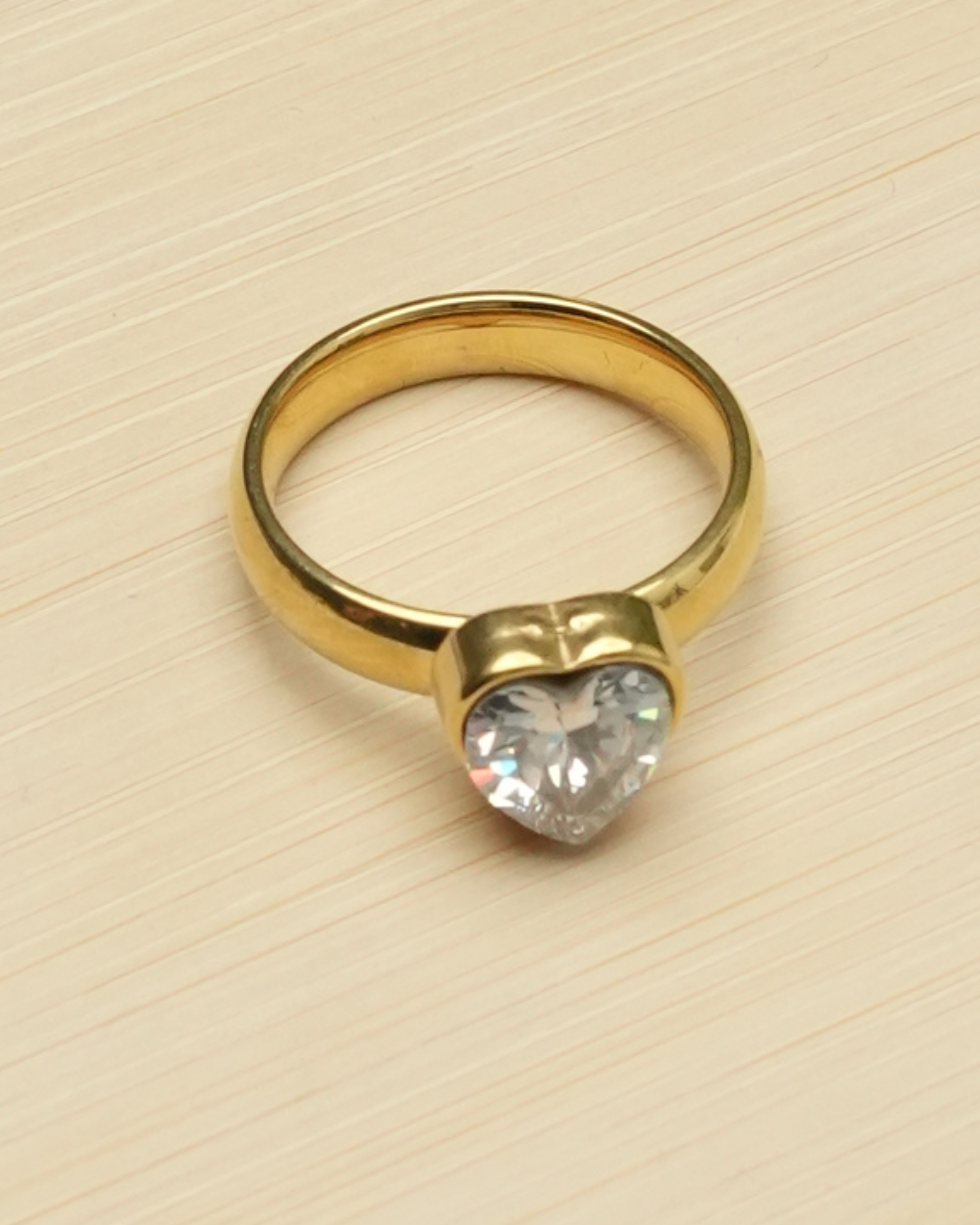 bague inoxydable- love ring