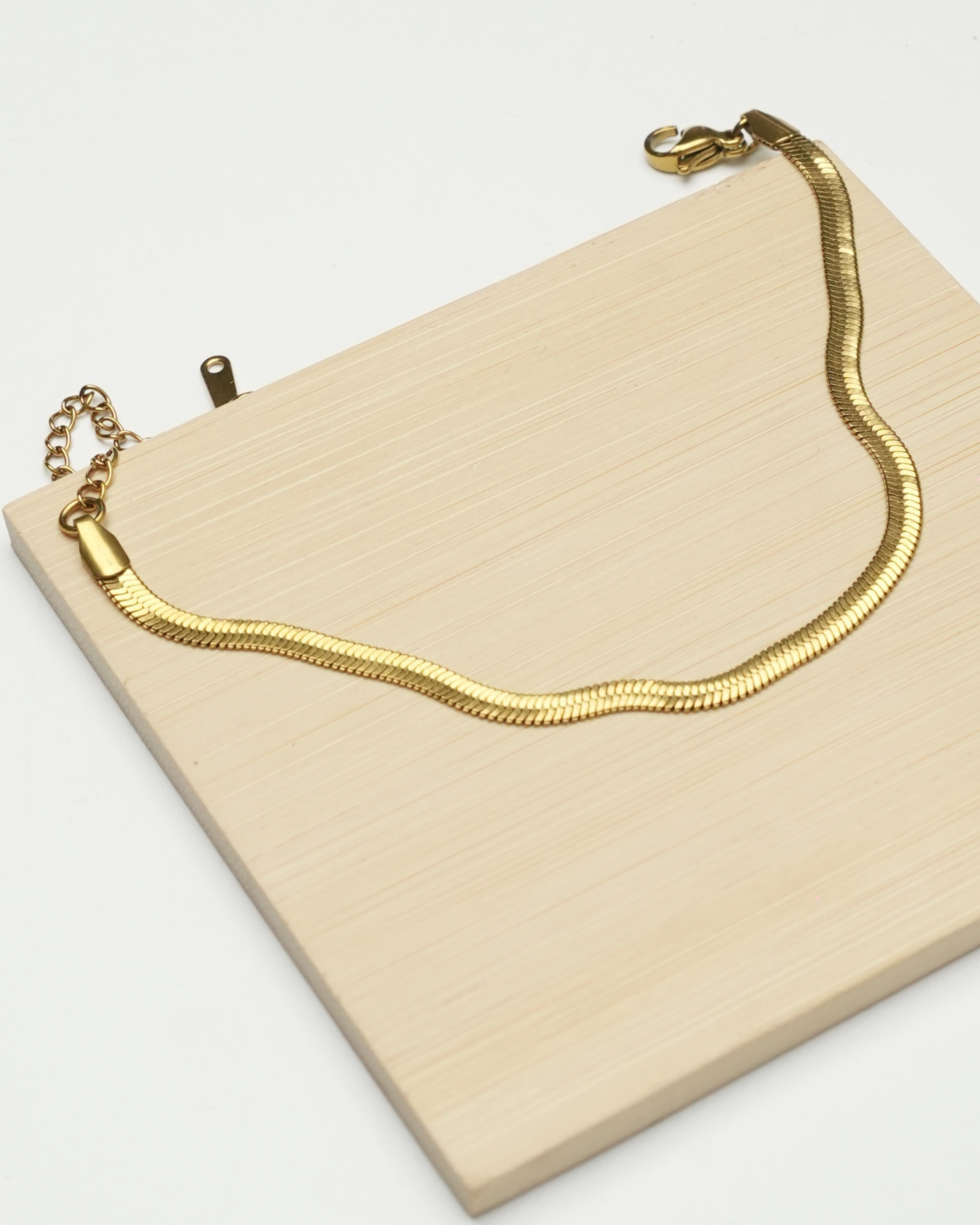 Bracelet snake inoxydable