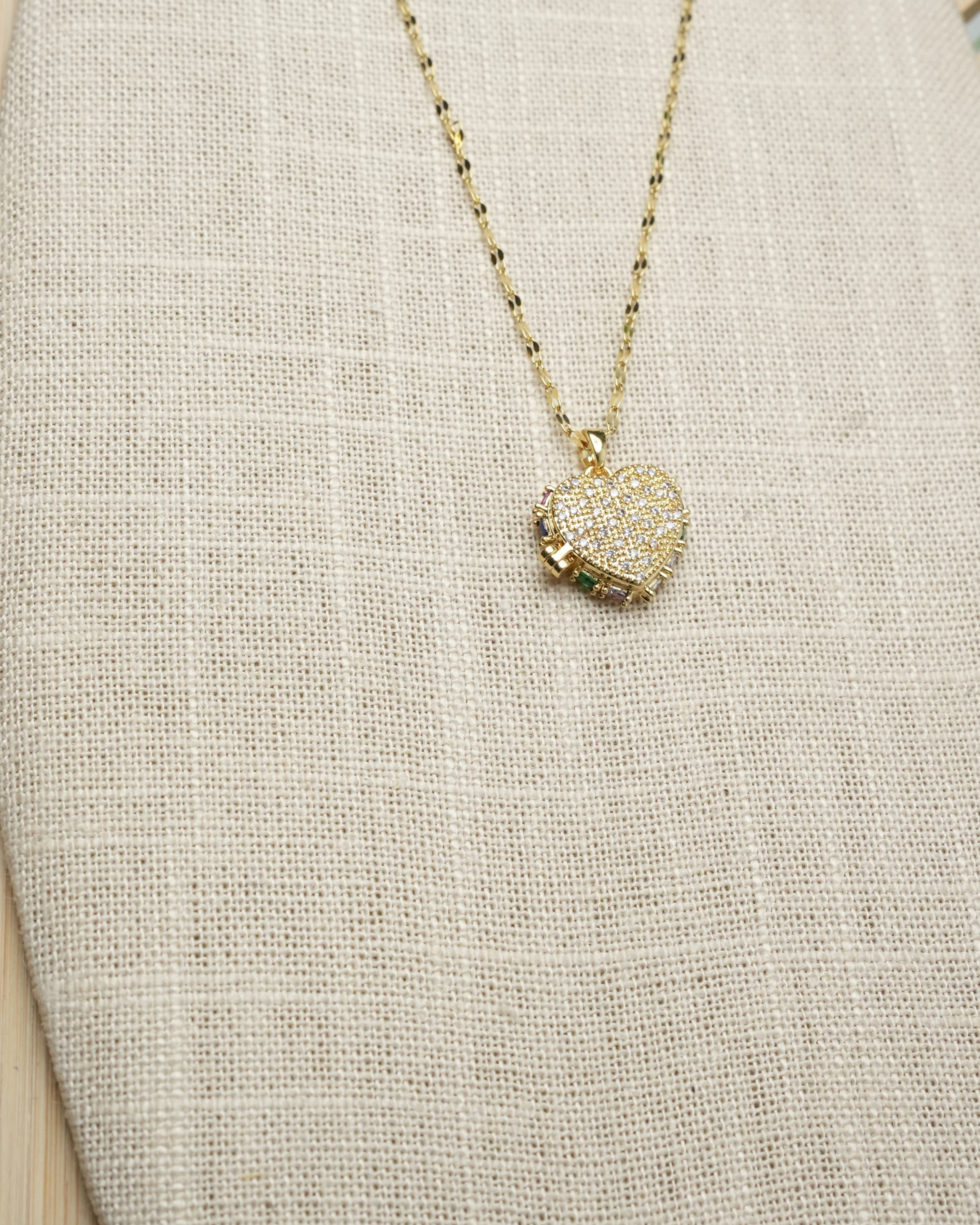 Collier d'amour inoxydable