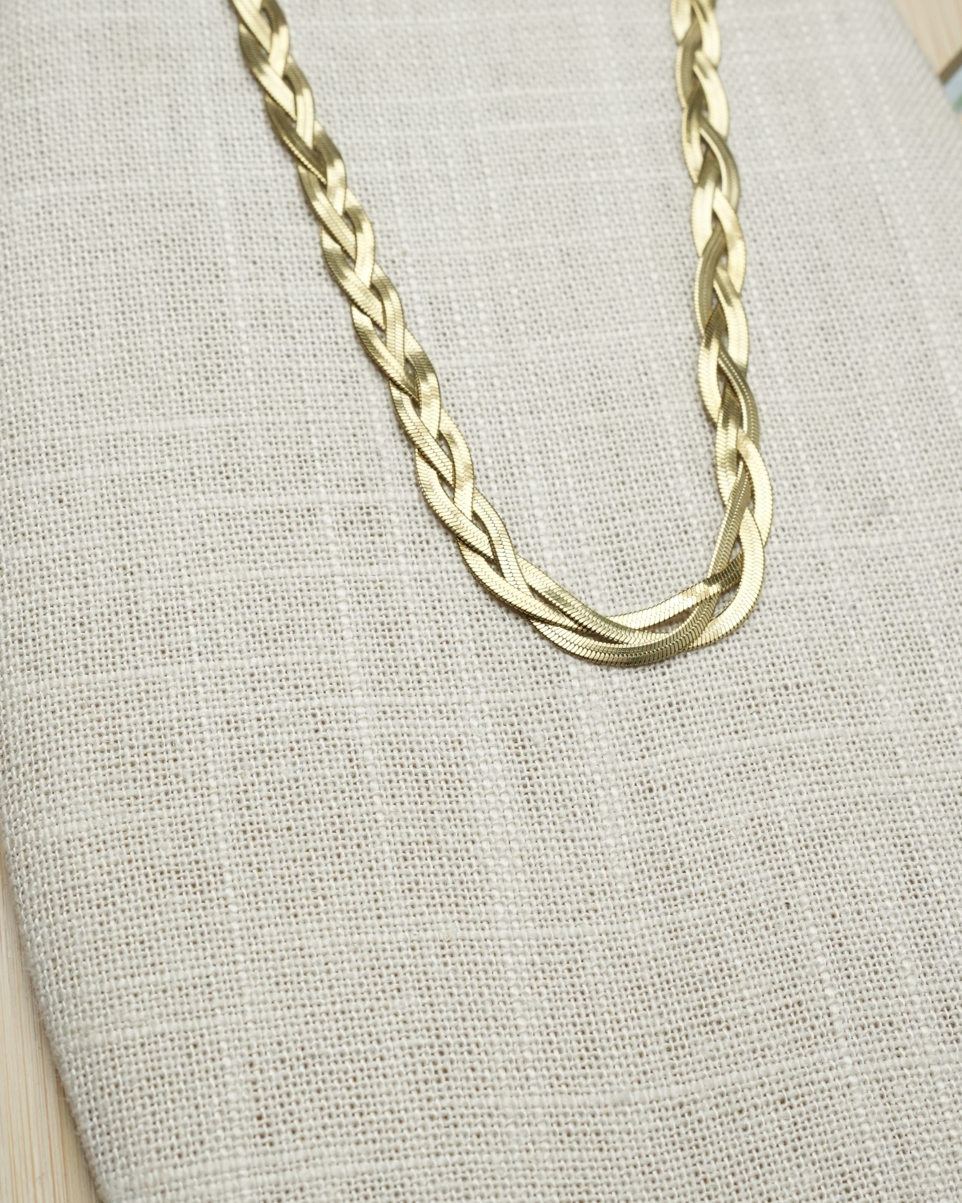 Collier maillon  inoxydable