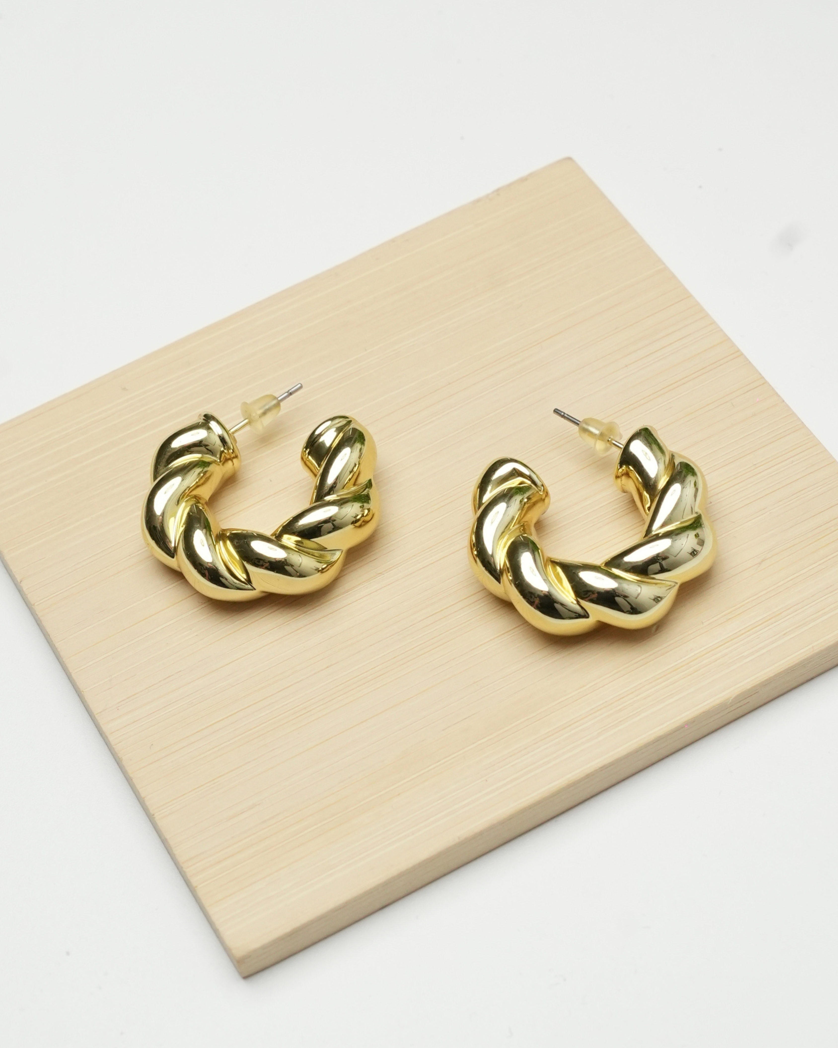 boucle d'oreilles lune de soie